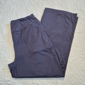 Southfeel women's XL blue buttery soft leggings straight leg EUC